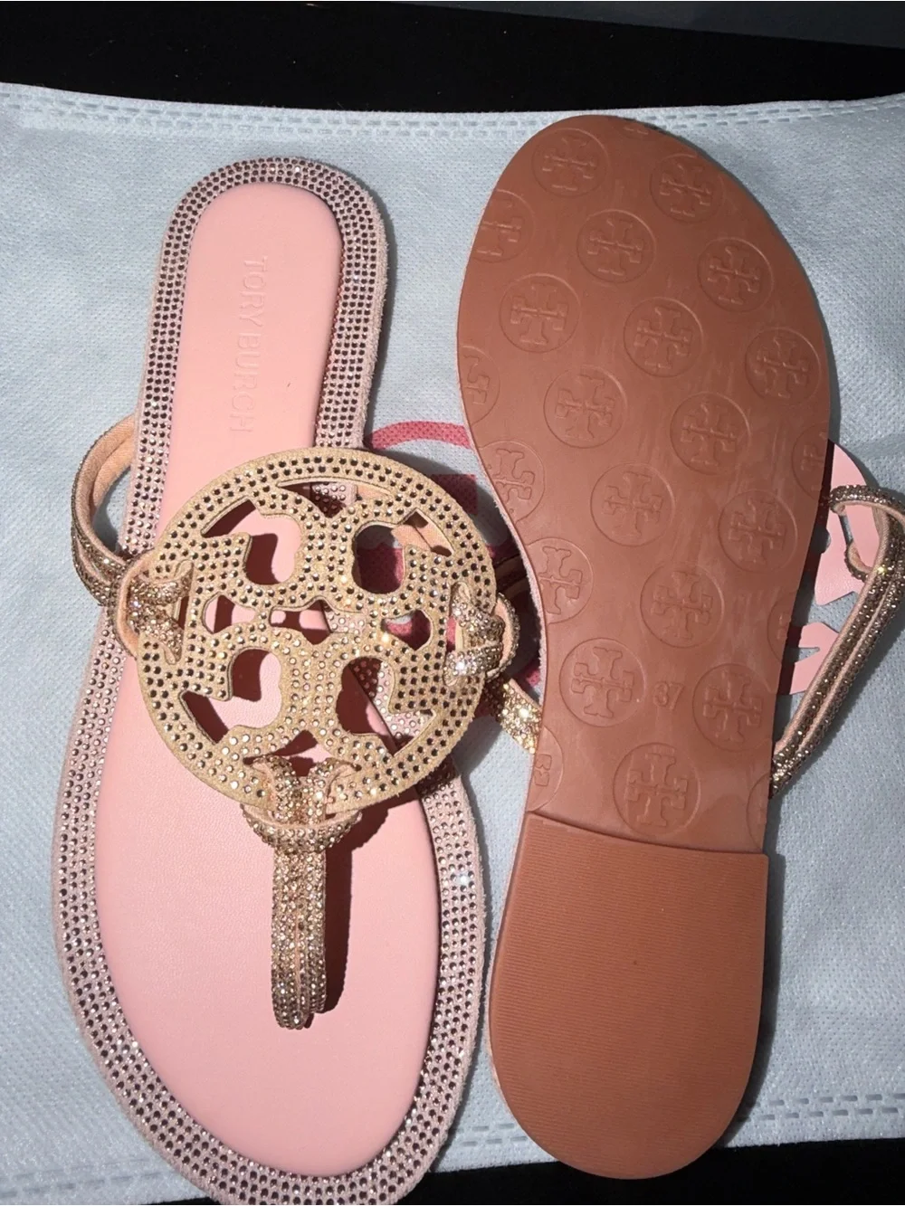 Tory Burch blush pink